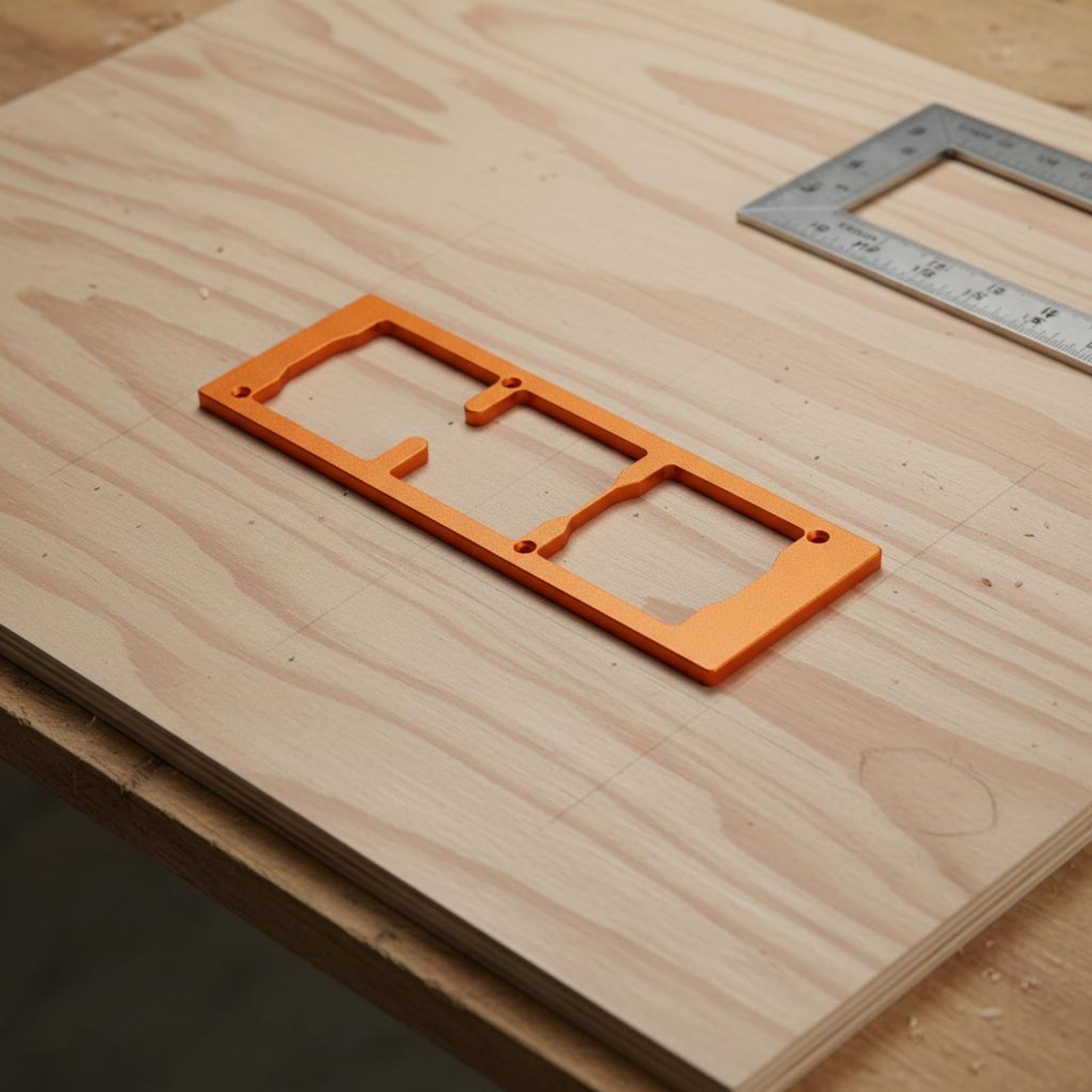 Woodworking Templates - Gabarit de découpe 86 emplacements pour