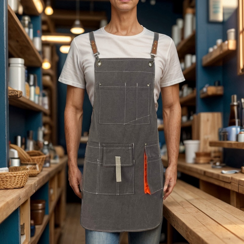 Woodworking Apron - 1 tablier de travail robuste en