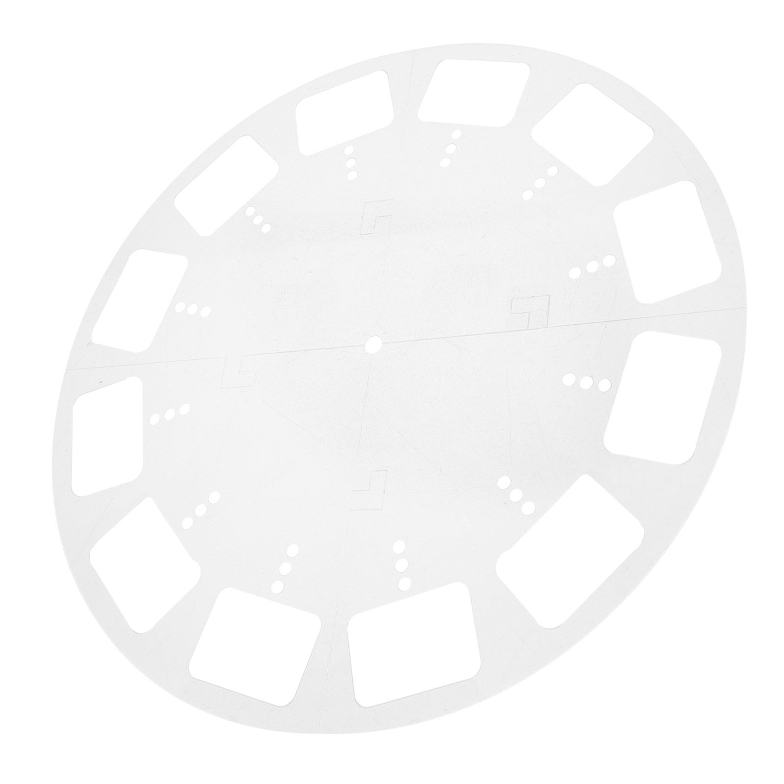Woodworking Templates - Gabarit de toupie circulaire en acrylique