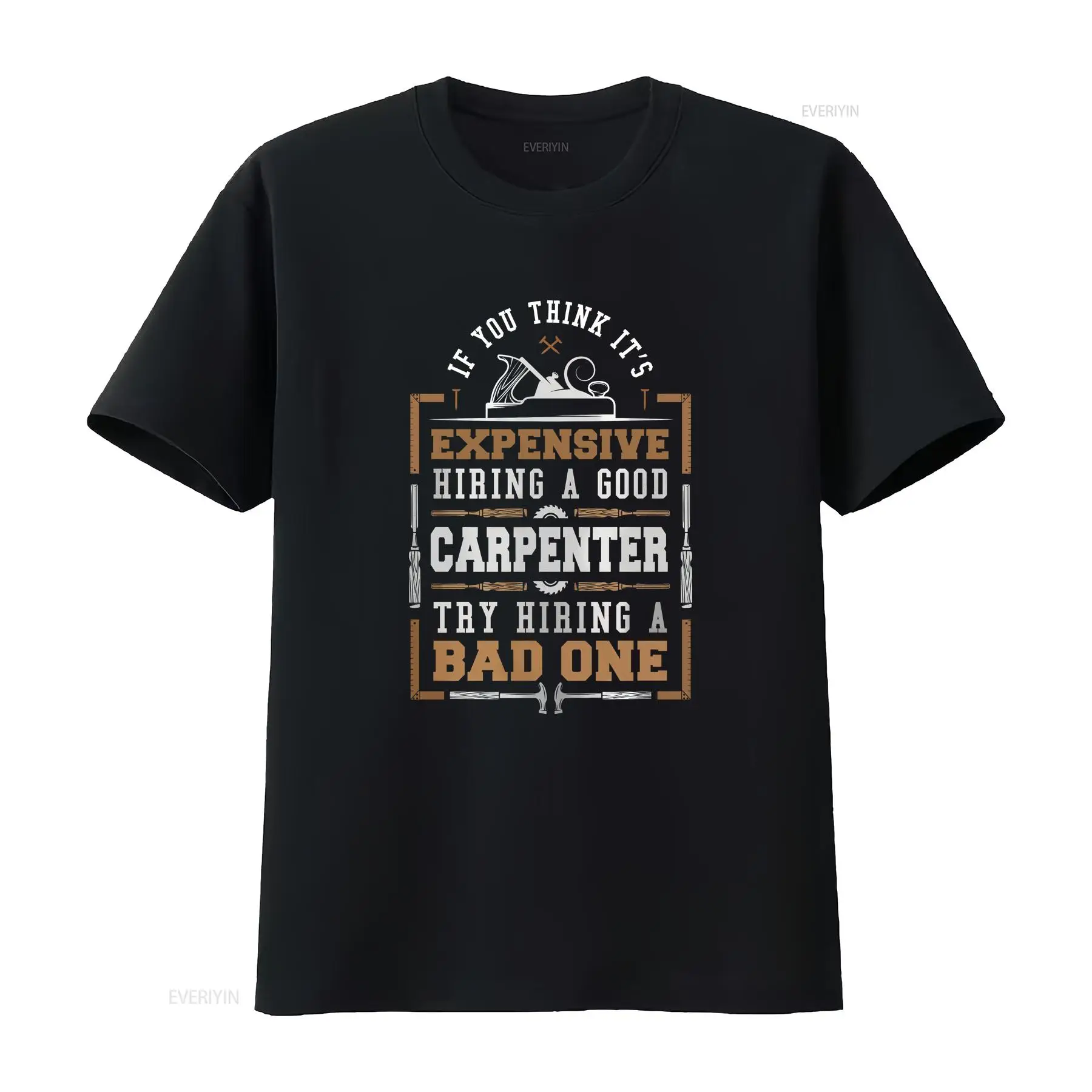 Woodworking Union - T-shirt de charpentier amusant, thème Union