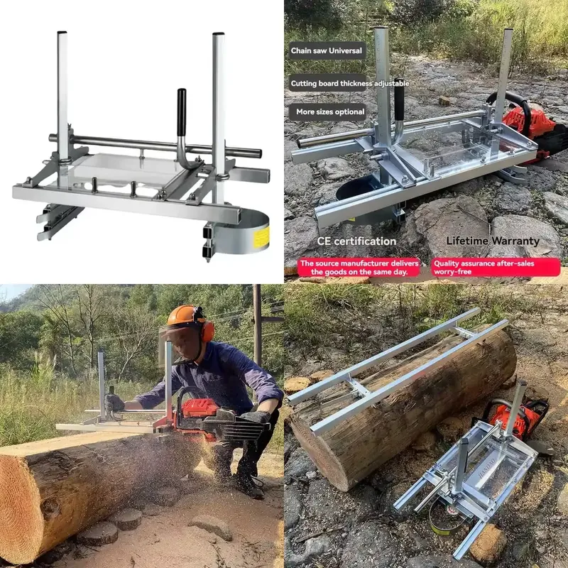 Lumber Woodworking - Scie à ruban horizontale portative de