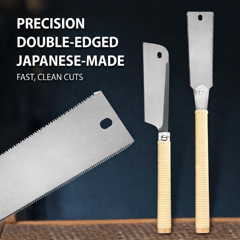 Woodworking Japanese - Scie à main double face de