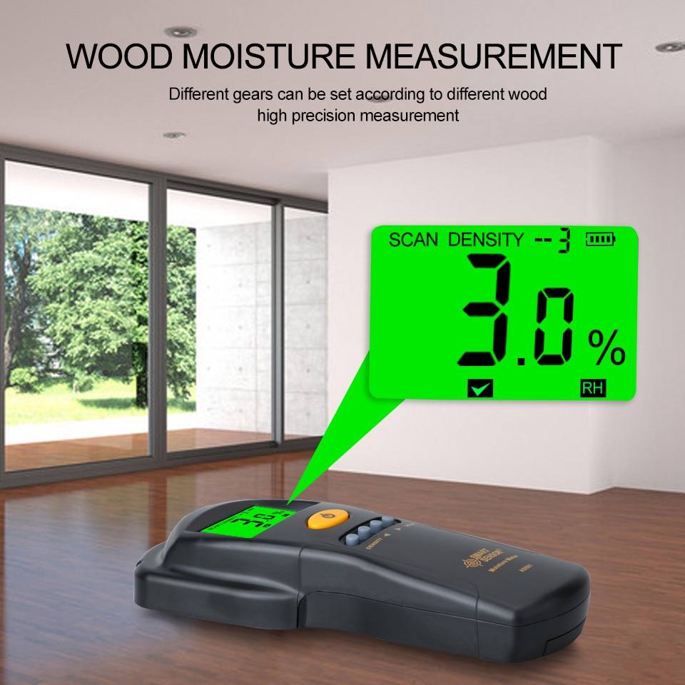 Lumber Woodworking - Capteur intelligent AS981, hygromètre numérique, humidimètre,