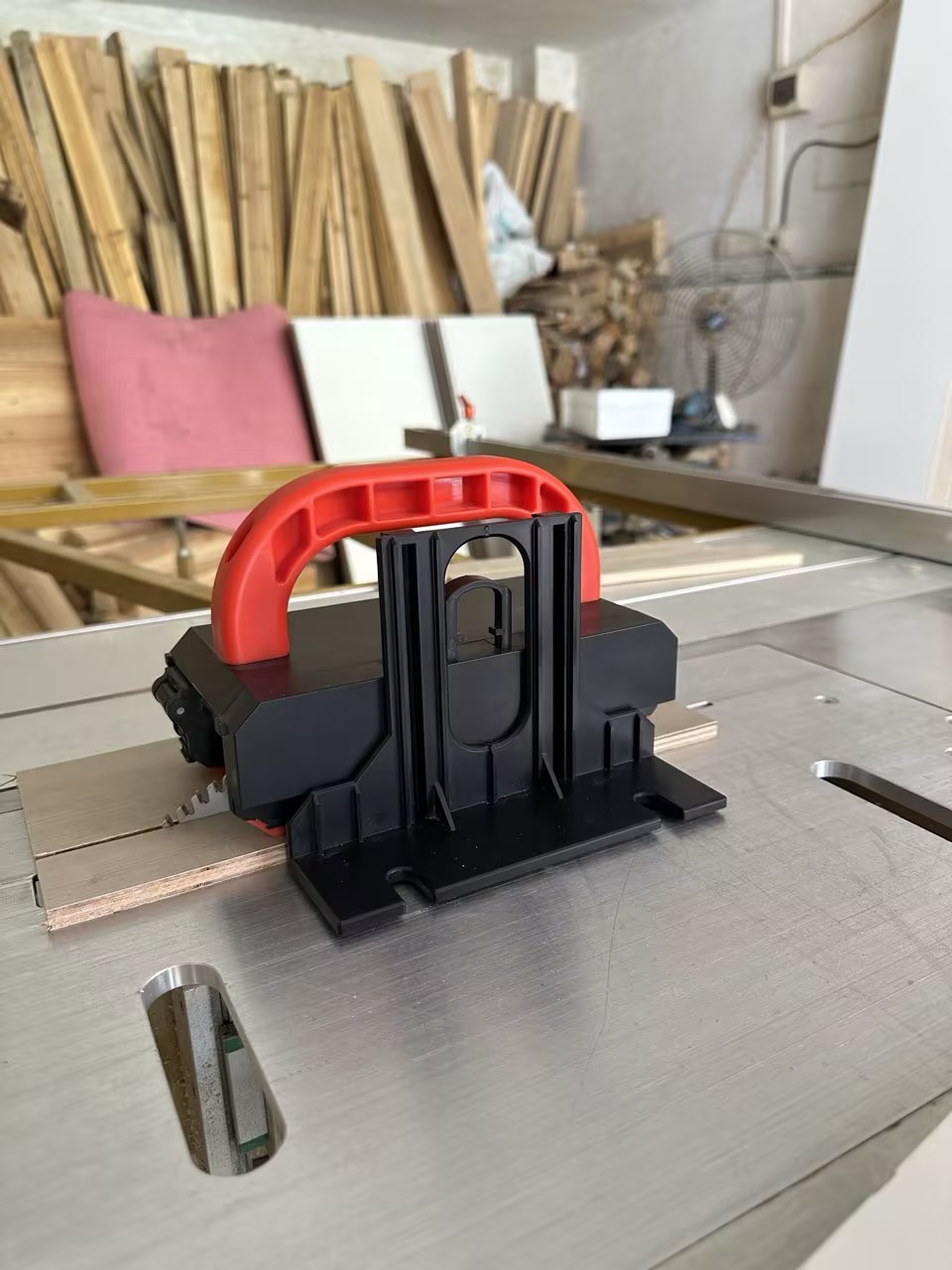 Woodworking Bandsaw - Poussoir de table de scie réglable,