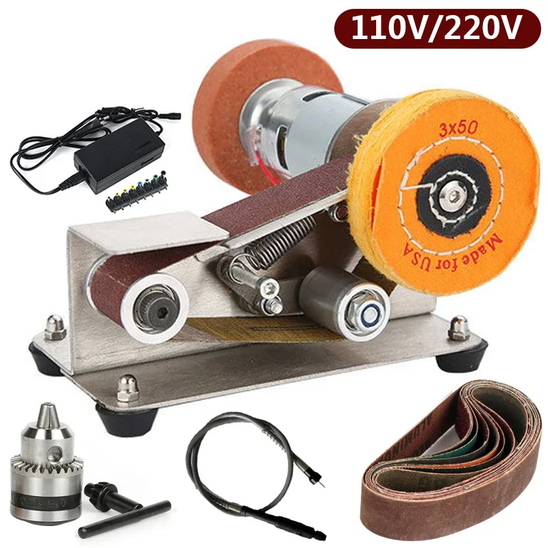 Woodworking Essential Tools - Mini Machine multifonctionnelle à bande de