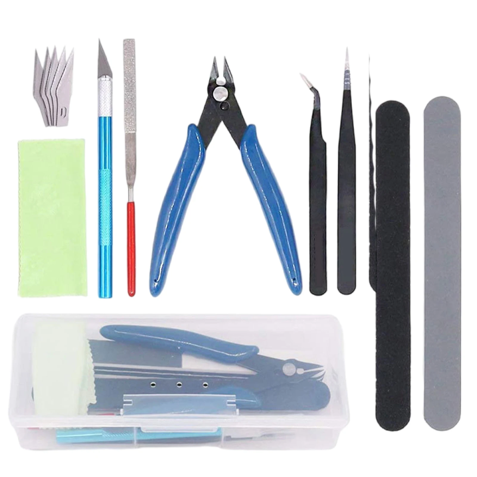 Woodworking Essential Tools - Kit d'outils de modélisation pour voiture/jouet/modèle