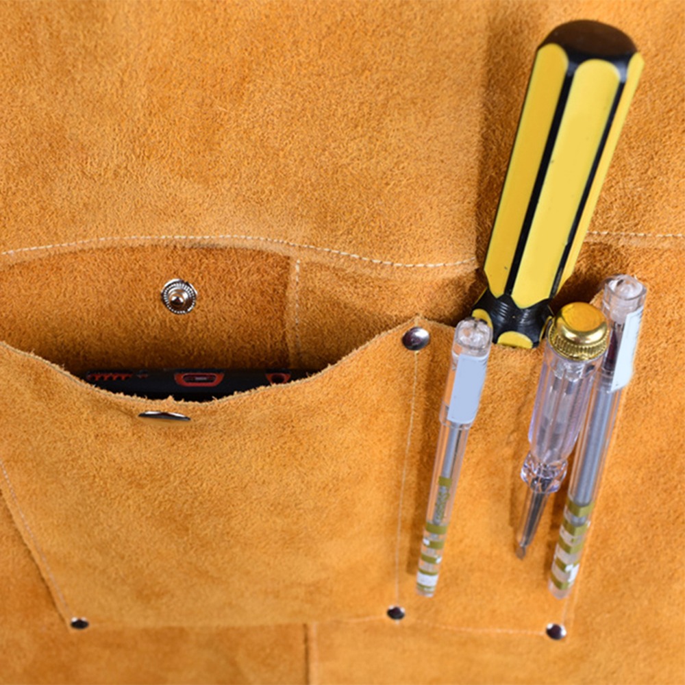 Woodworking Apron - Tablier de soudeur en cuir de