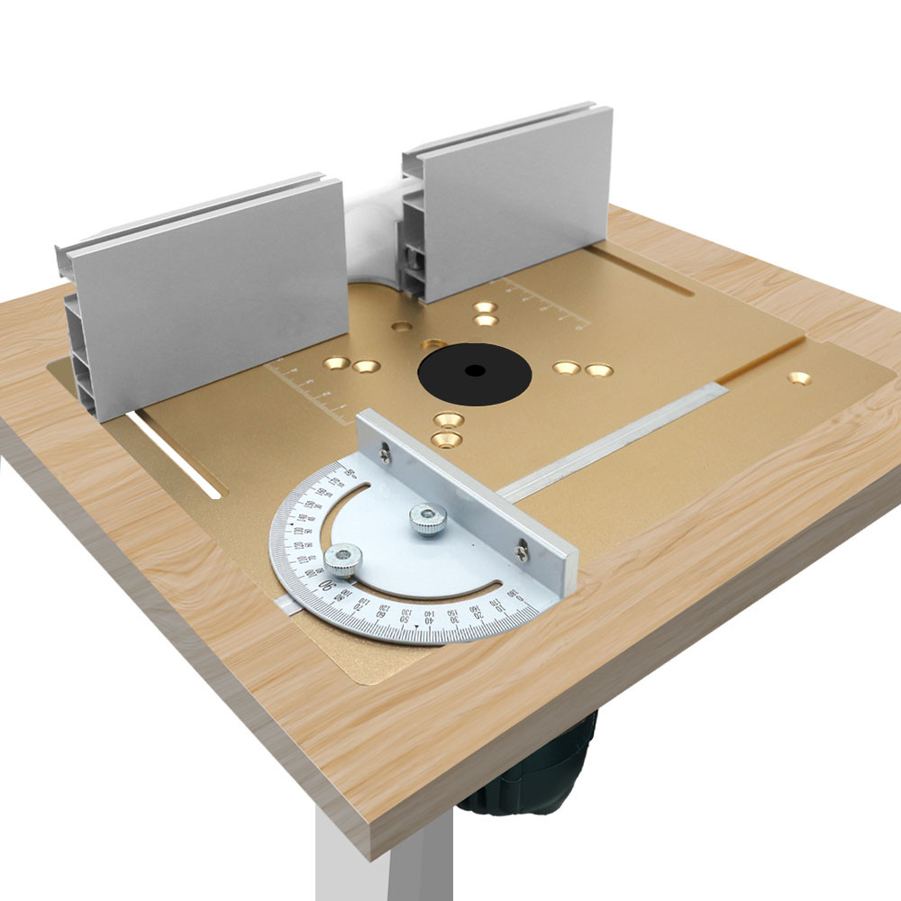 Woodworking Essential Tools - Plaque d'insertion de Table de routeur
