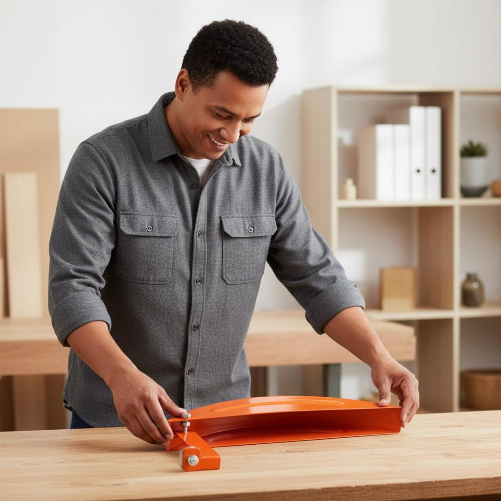 Woodworking Table - Protection de lame de coupe de