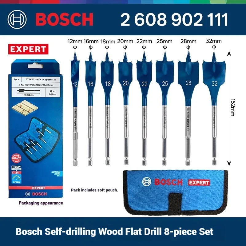 Woodworking Drill Bits - Jeu de forets Bosch EXPERT Self