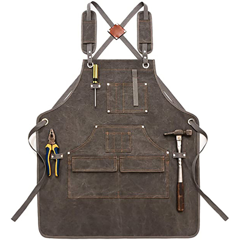 Tablier simple en toile épaiss - Woodworking Apron avis et prix