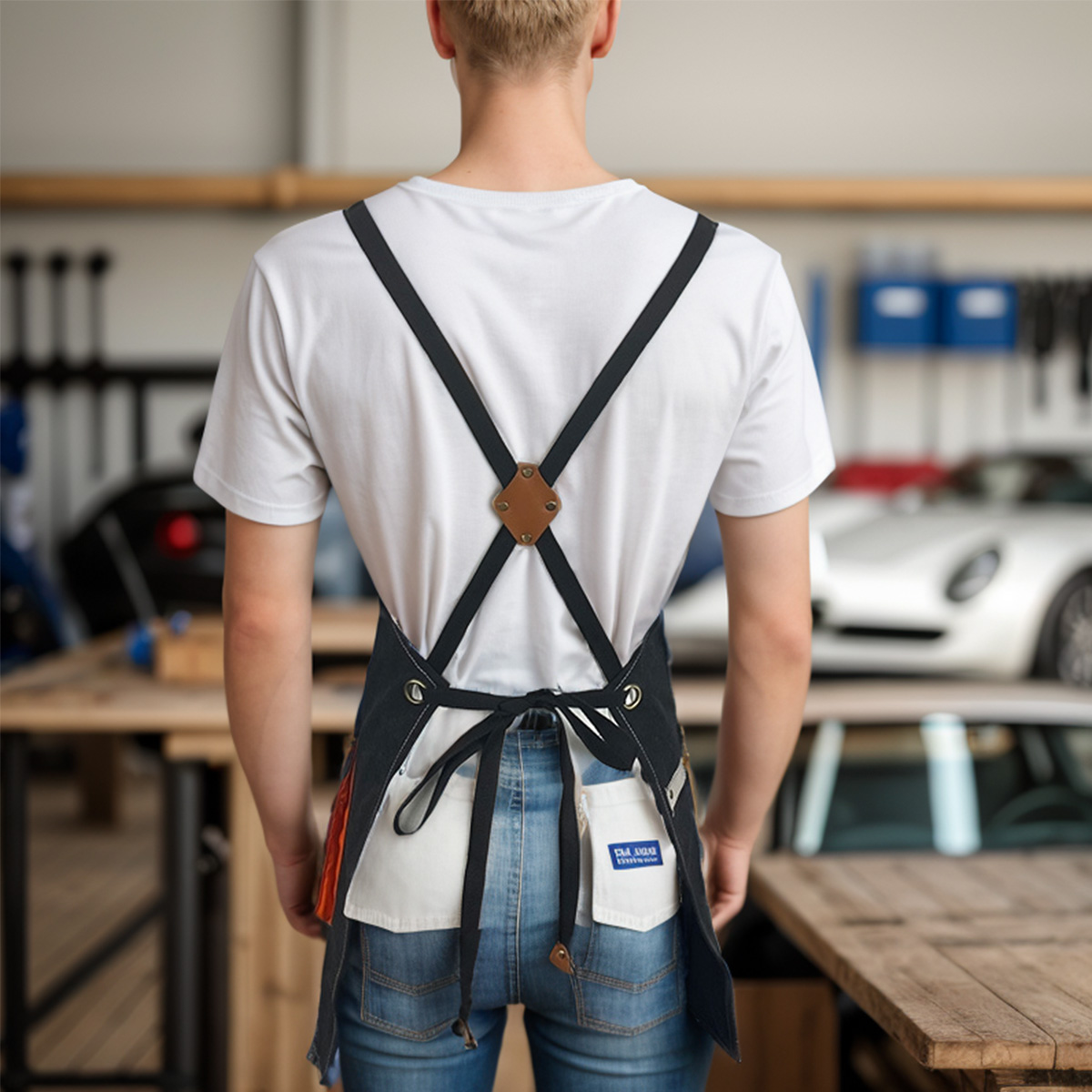 1 tablier de travail robuste e - Woodworking Apron avis et prix