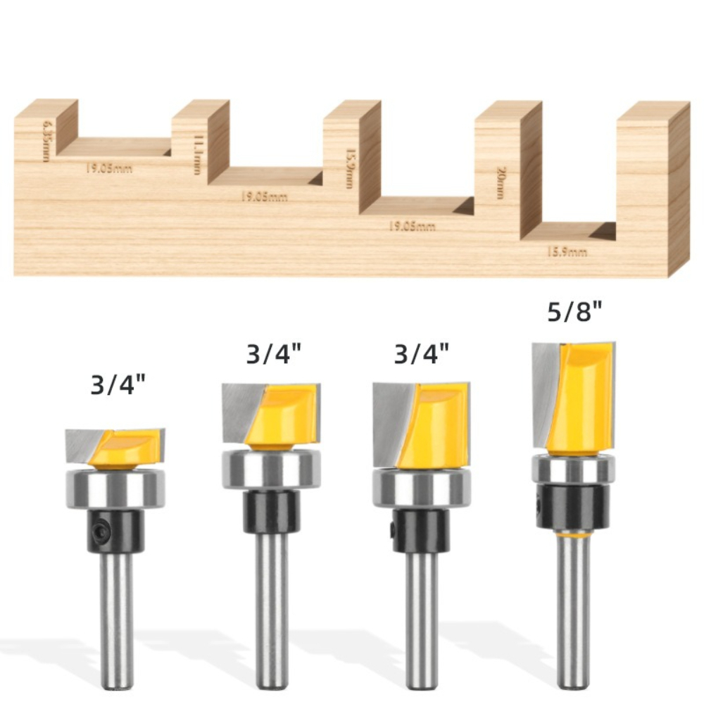 Fraise à défoncer à queue de 1 - Woodworking Templates avis et prix