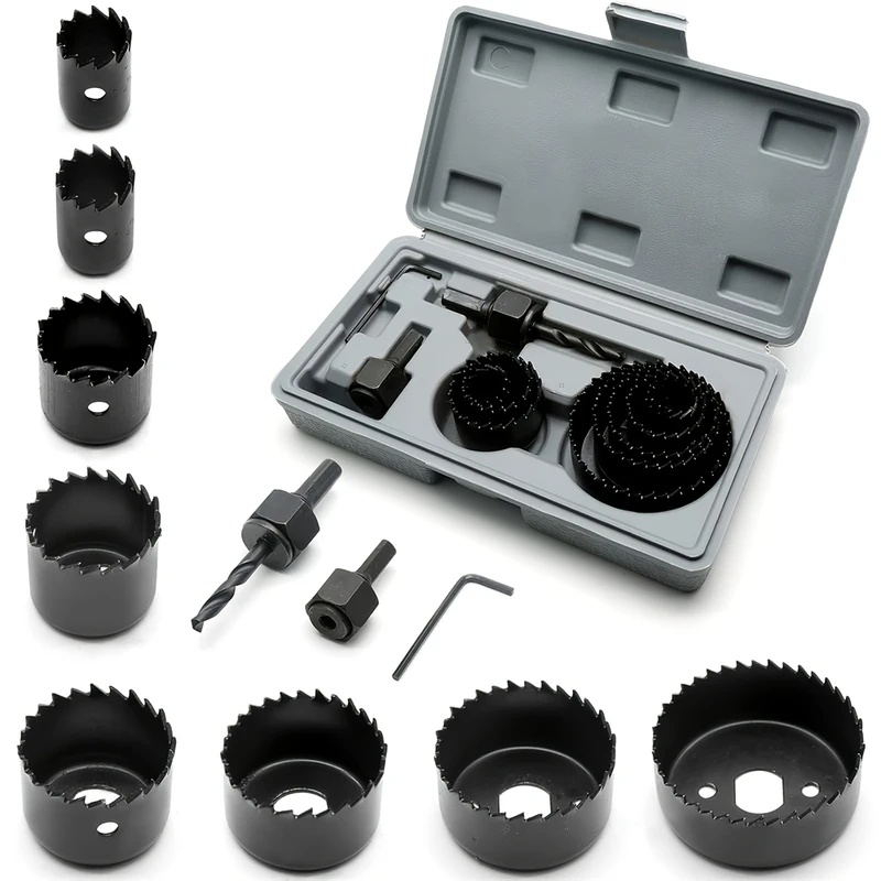 Kit de 8 scies-cloches pour le - Woodworking Drill Bits avis et prix