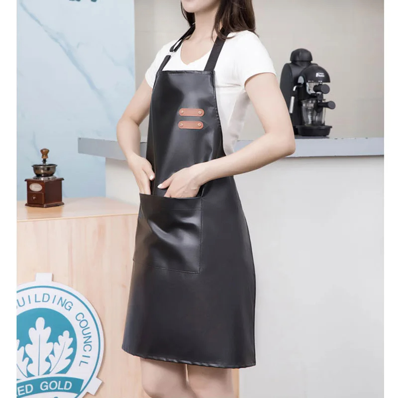 Tablier en cuir PU imperméable - Woodworking Apron avis et prix