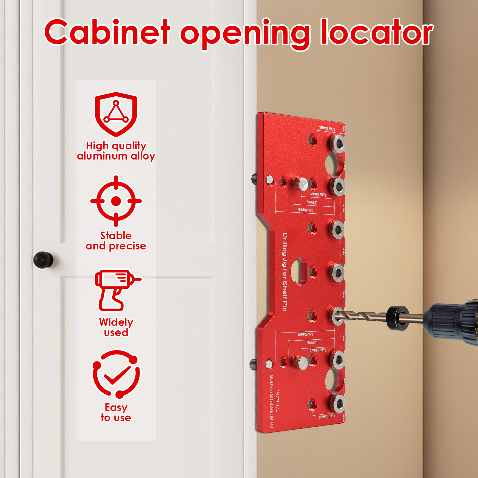 Gabarit de goupille d'étagère  - Woodworking Templates avis et prix