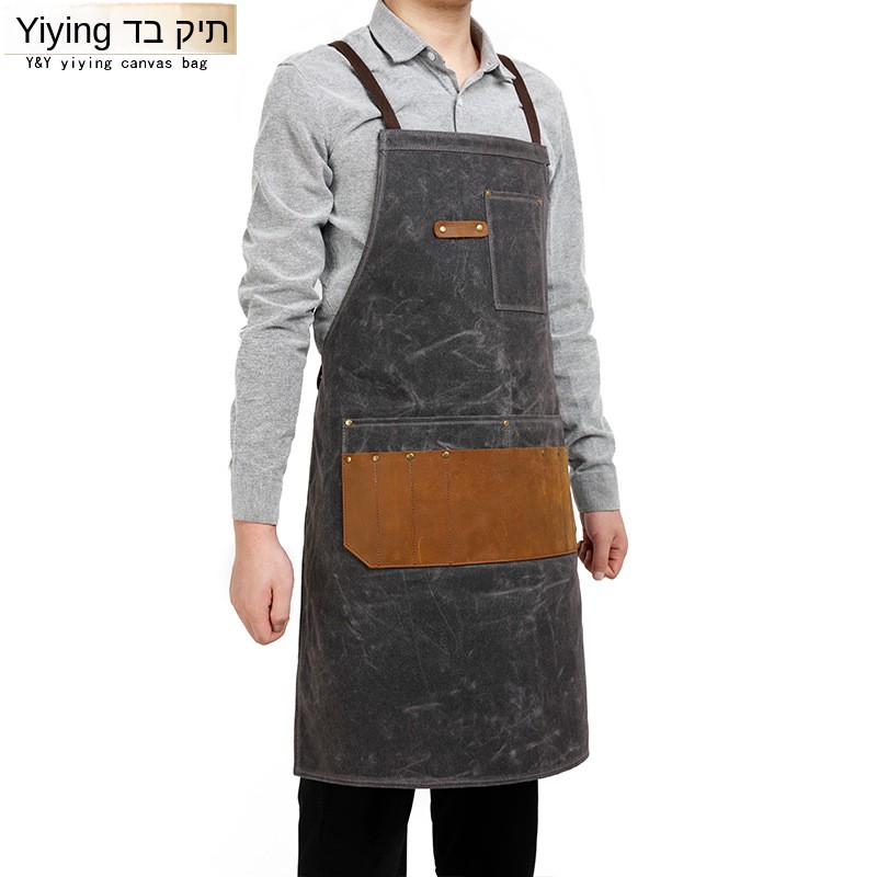 Tablier en toile cirée avec po - Woodworking Apron avis et prix