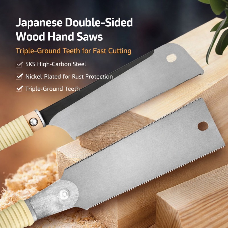 Scie à main double face de sty - Woodworking Japanese avis et prix