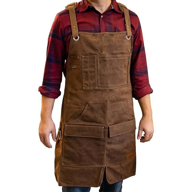Tablier en toile épaisse endui - Woodworking Apron avis et prix