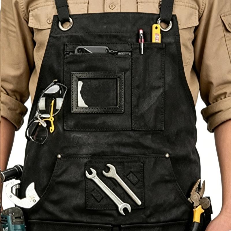 Tablier charpentier en toile D - Woodworking Apron avis et prix
