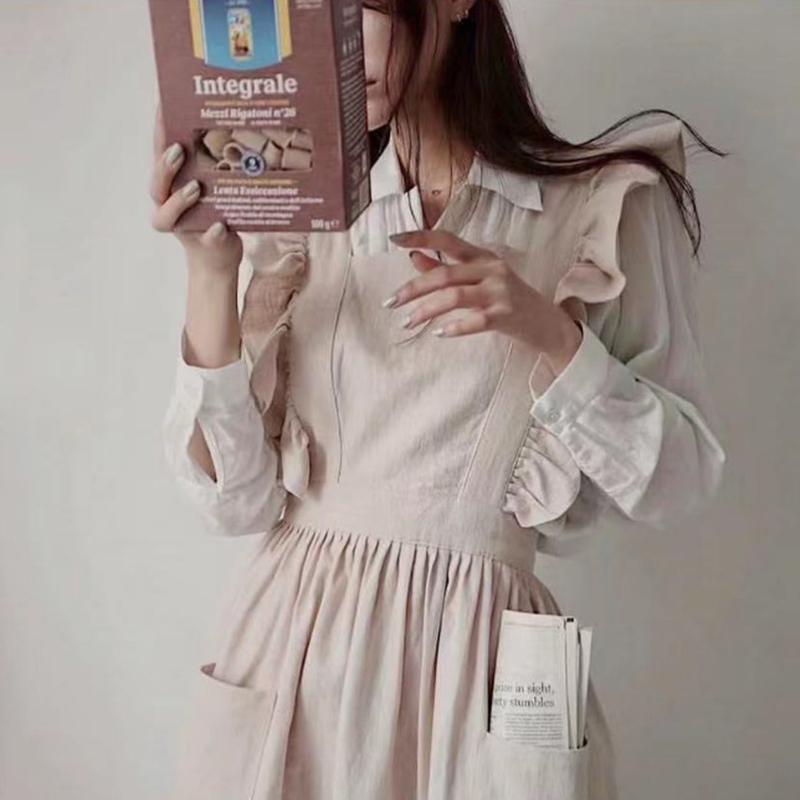 Tablier de cuisine rétro en co - Woodworking Apron avis et prix