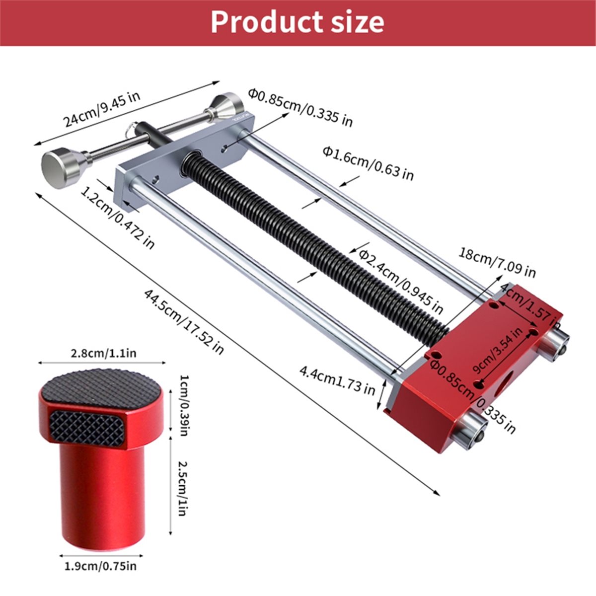 DT35BG Ensemble de 4 serres-jo - Woodworking Front Vise avis et prix