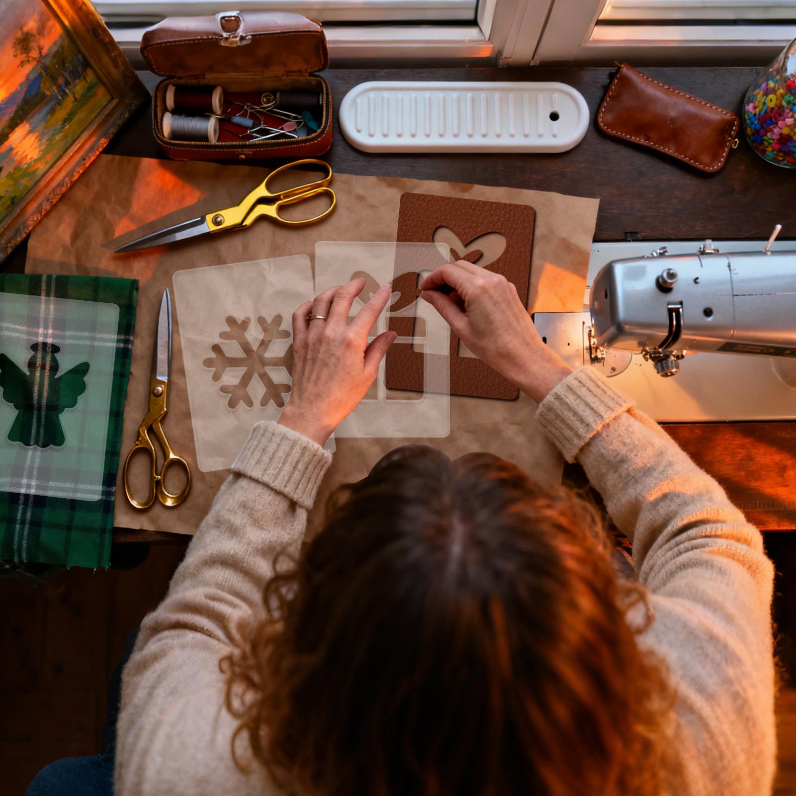 Pochoir de noël, pochoirs port - Woodworking Templates avis et prix