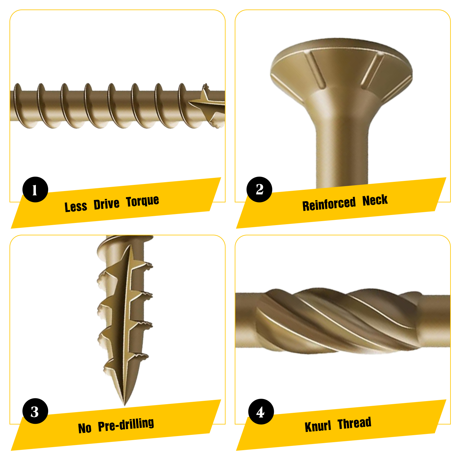 VKKM 70 pièces # Vis à bois mo - Lumber Woodworking avis et prix