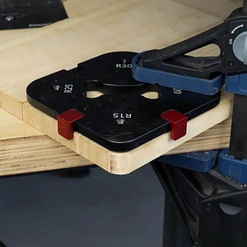 Gabarit d'angle en alliage d'a - Woodworking Templates avis et prix