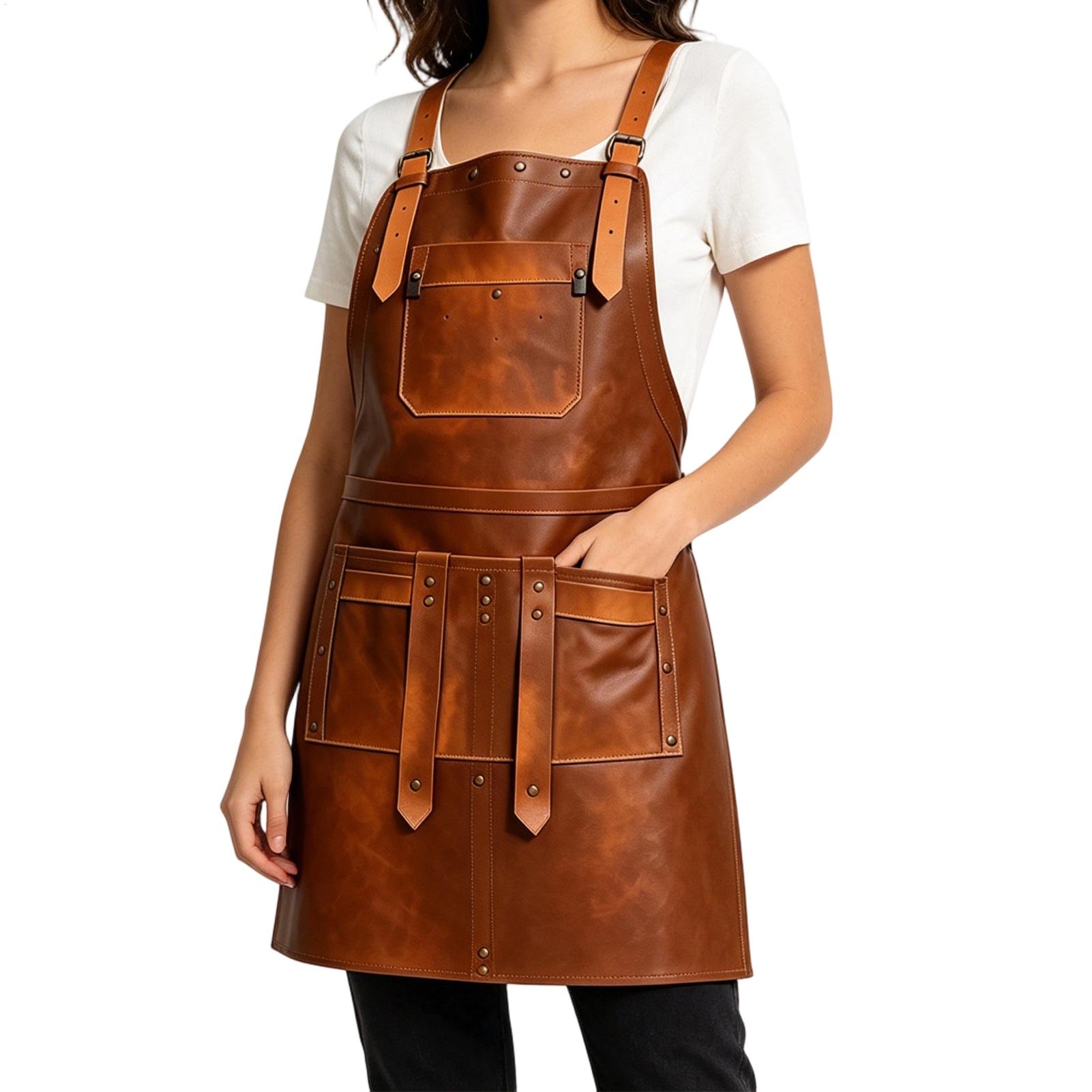 Tablier en cuir avec plusieurs - Woodworking Apron avis et prix