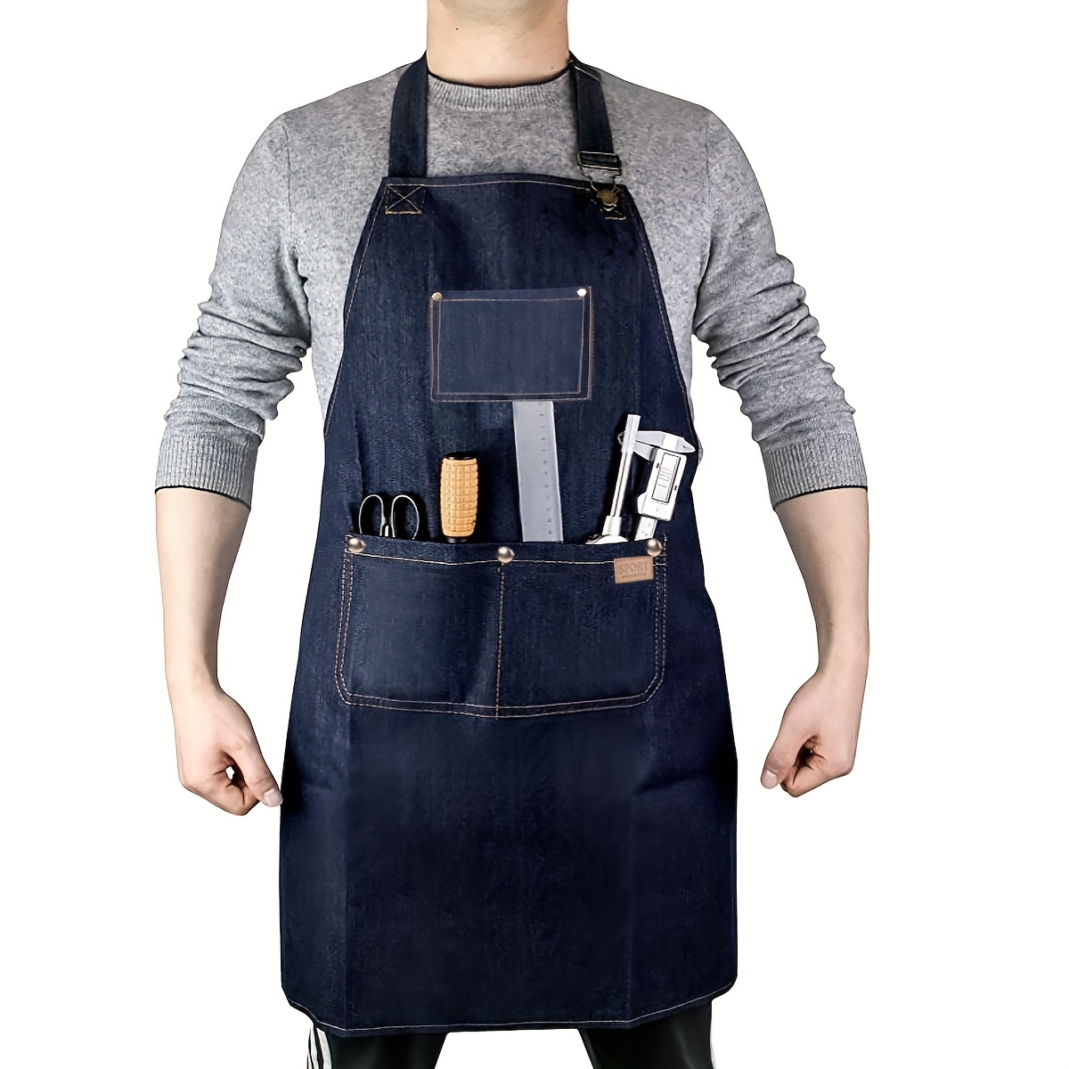 Tablier à outils en Denim lége - Woodworking Apron avis et prix