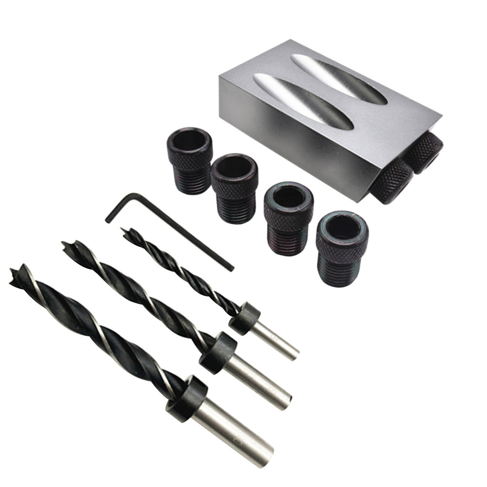 Kit de 34 forets à trous obliq - Woodworking Drill Bits avis et prix
