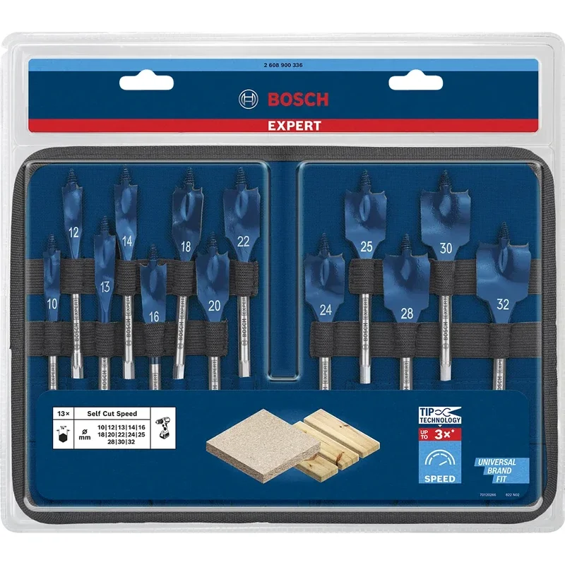 Jeu de forets Bosch EXPERT Sel - Woodworking Drill Bits avis et prix