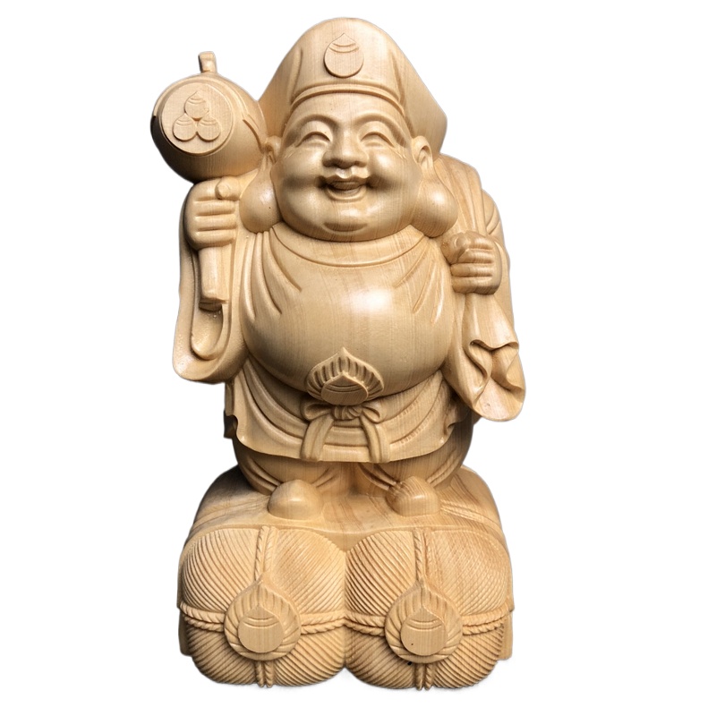 Statuette/Figurina de Daikokut - Woodworking Japanese avis et prix
